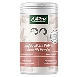 AniForte Hagebuttenpulver für Hunde & Katzen 500g – 100% Hagebutten, reich an Vitamin C, zur Unterstützung des Immunsystems