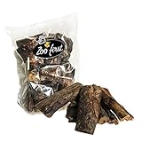 Zoofirst 5 kg Rinderlunge Lunge getrocknet fettarm Hundefutter Snack Leckerli Kauartikel