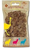 Carnello Hundeleckerli Getreidefrei – Alpenglück Federleicht – Hunde Leckerlis, Leckerli Hund, Trockenfutter Hund Getreidefrei – Wiederverschließbare Beutel (1 x 60g)